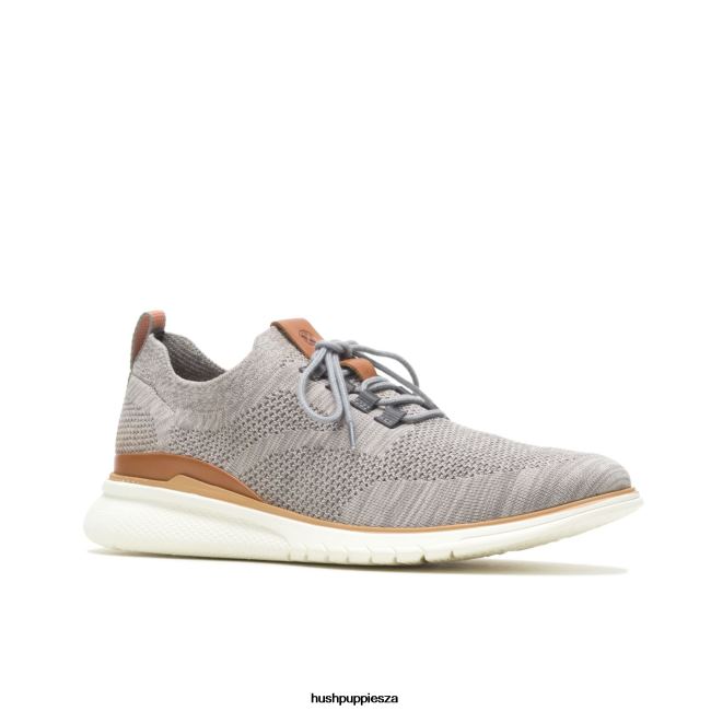 Hush Puppies Men\'s Advance Knit Lace Up XXL4J290 Sneaker
