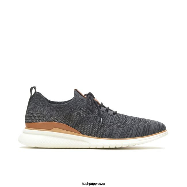 Hush Puppies Men\'s Advance Knit Lace Up XXL4J291 Sneaker