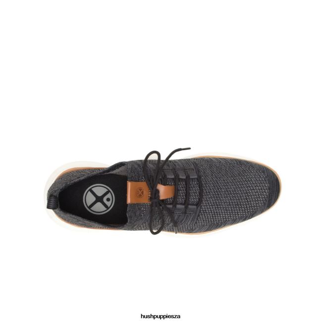 Hush Puppies Men\'s Advance Knit Lace Up XXL4J291 Sneaker