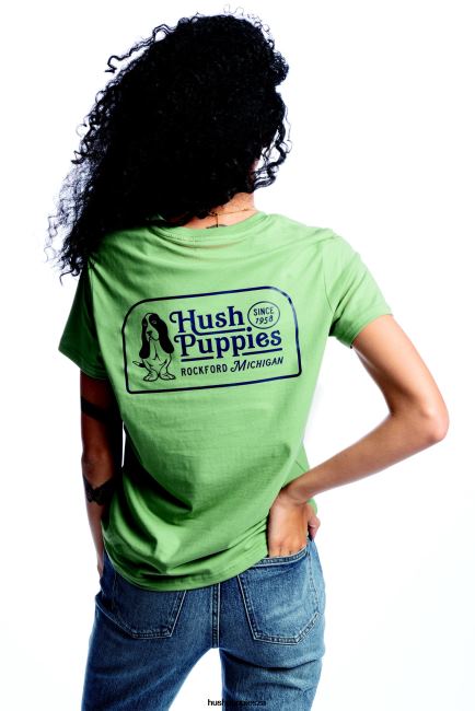 Hush Puppies Women\'s Retro Basset Hound Graphic Tee XXL4J239 T-Shirts