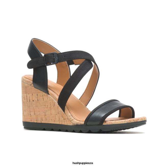 Hush Puppies Women\'s Pekingese Quarter Strap Sandal XXL4J106 Heels