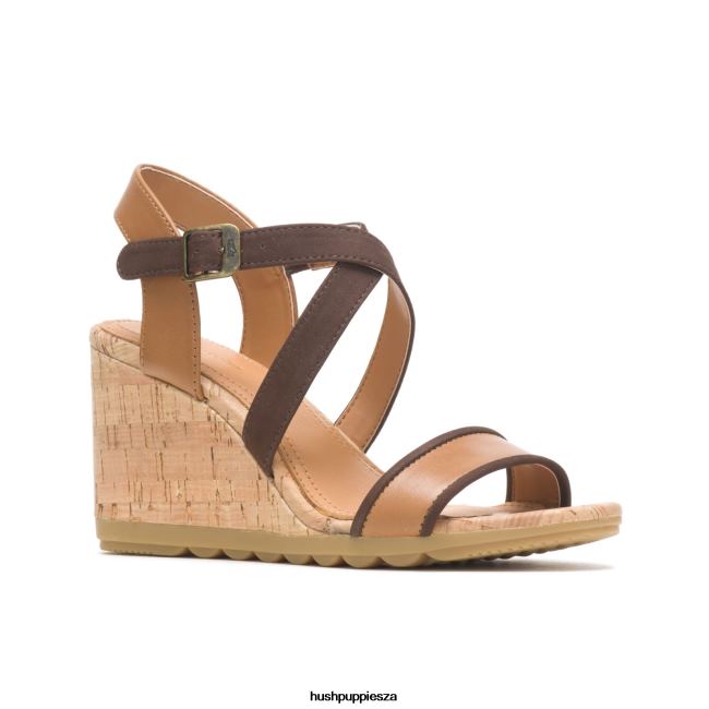 Hush Puppies Women\'s Pekingese Quarter Strap Sandal XXL4J107 Heels