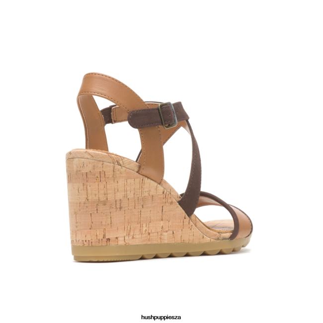 Hush Puppies Women\'s Pekingese Quarter Strap Sandal XXL4J107 Heels