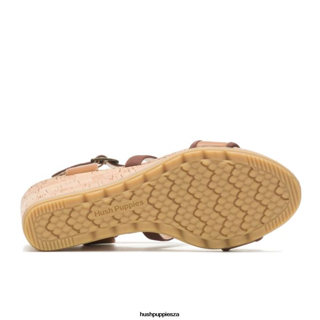 Hush Puppies Women\'s Pekingese Quarter Strap Sandal XXL4J107 Heels