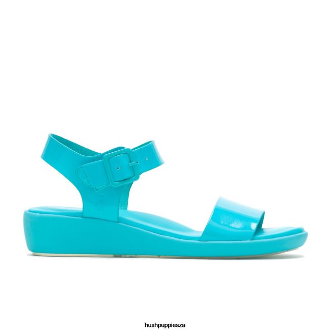 Hush Puppies Women\'s Brite Jells Quarter Strap Sandal XXL4J18 Sandal