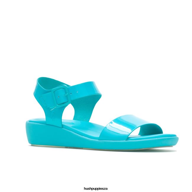Hush Puppies Women\'s Brite Jells Quarter Strap Sandal XXL4J18 Sandal
