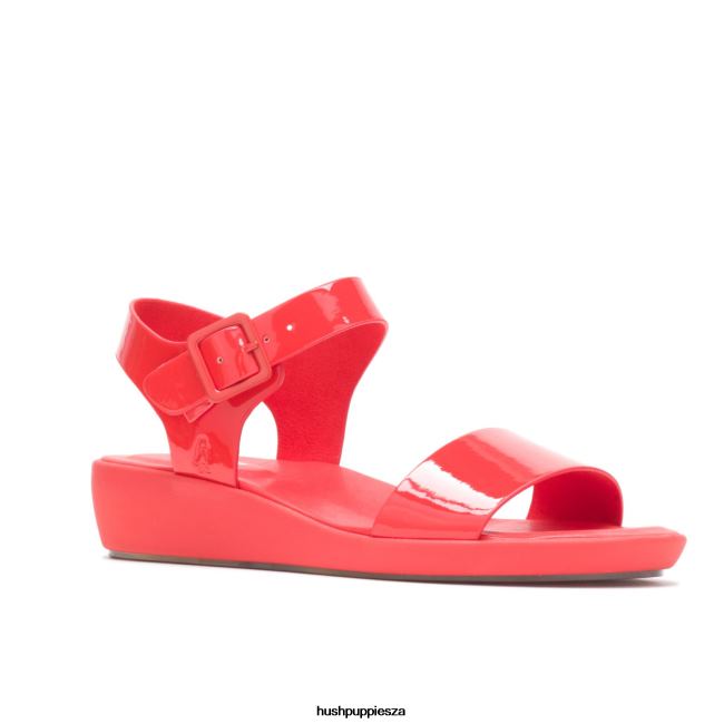 Hush Puppies Women\'s Brite Jells Quarter Strap Sandal XXL4J2 Sandal