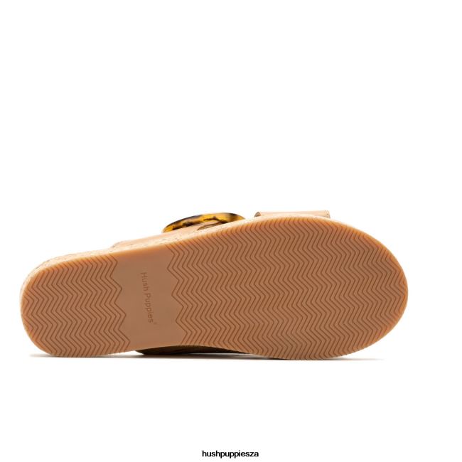 Hush Puppies Women\'s June Buckle Slide Sandal XXL4J10 Sandal