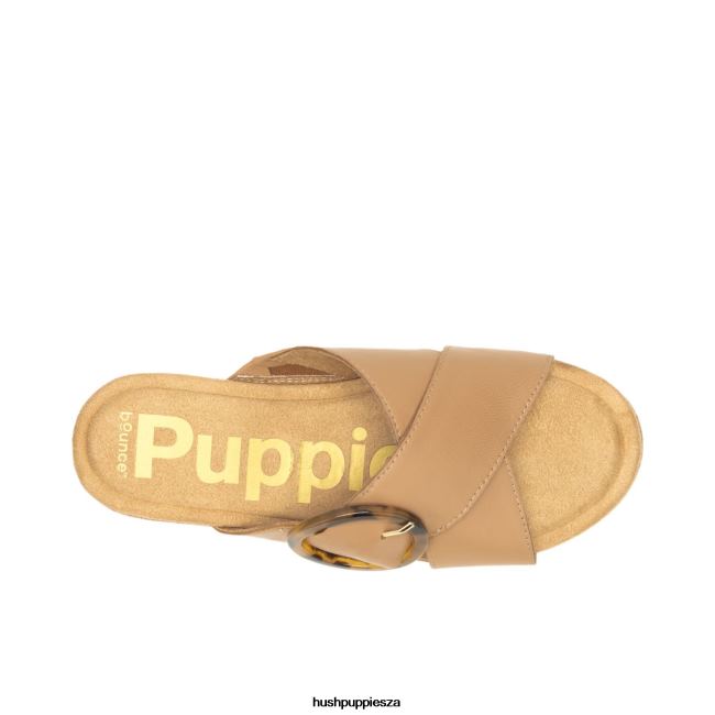 Hush Puppies Women\'s June Buckle Slide Sandal XXL4J10 Sandal