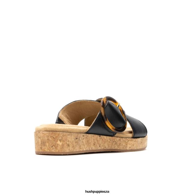 Hush Puppies Women\'s June Buckle Slide Sandal XXL4J1 Sandal